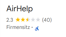 Airhelp rating